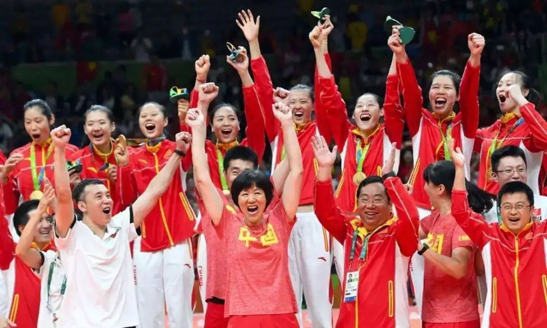 里约奥运会时夺冠的中国女排