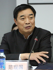著名企业家范现国   刘文韬 摄