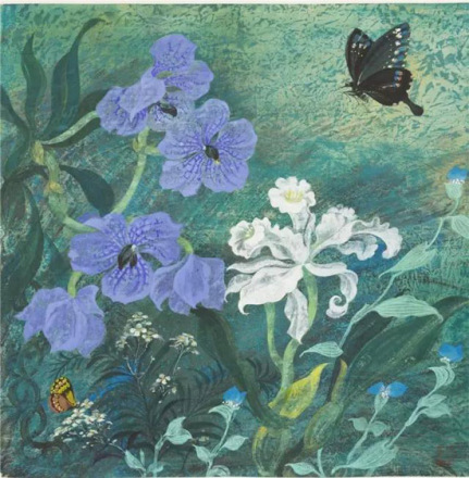 《蝴蝶与花》