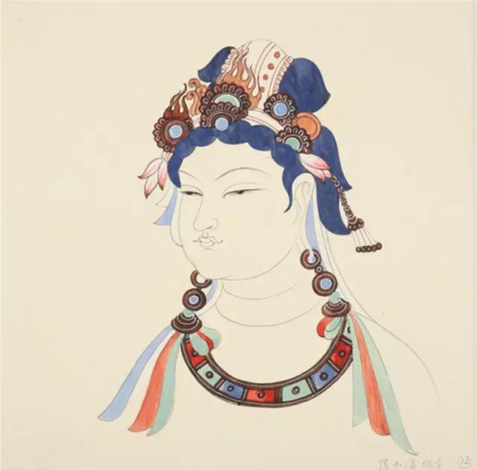 《观音头饰》