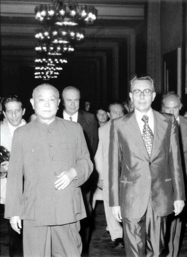 李先念与福拉尼（1977年）