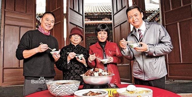 周润发与家人