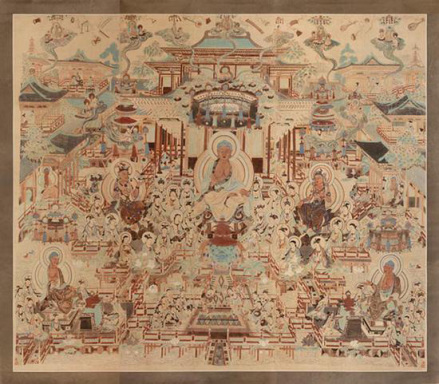 《观无量寿经变》