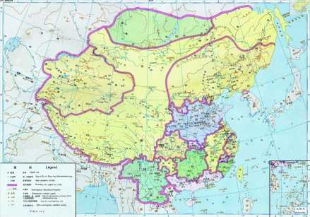 五代十国时期形势图