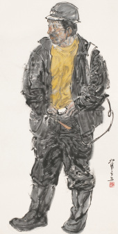 写生-10 136cm×68cm 2008年