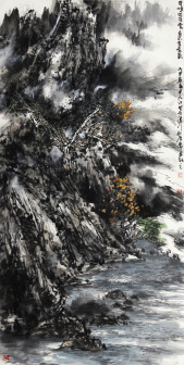 奇峰出奇云136x68 