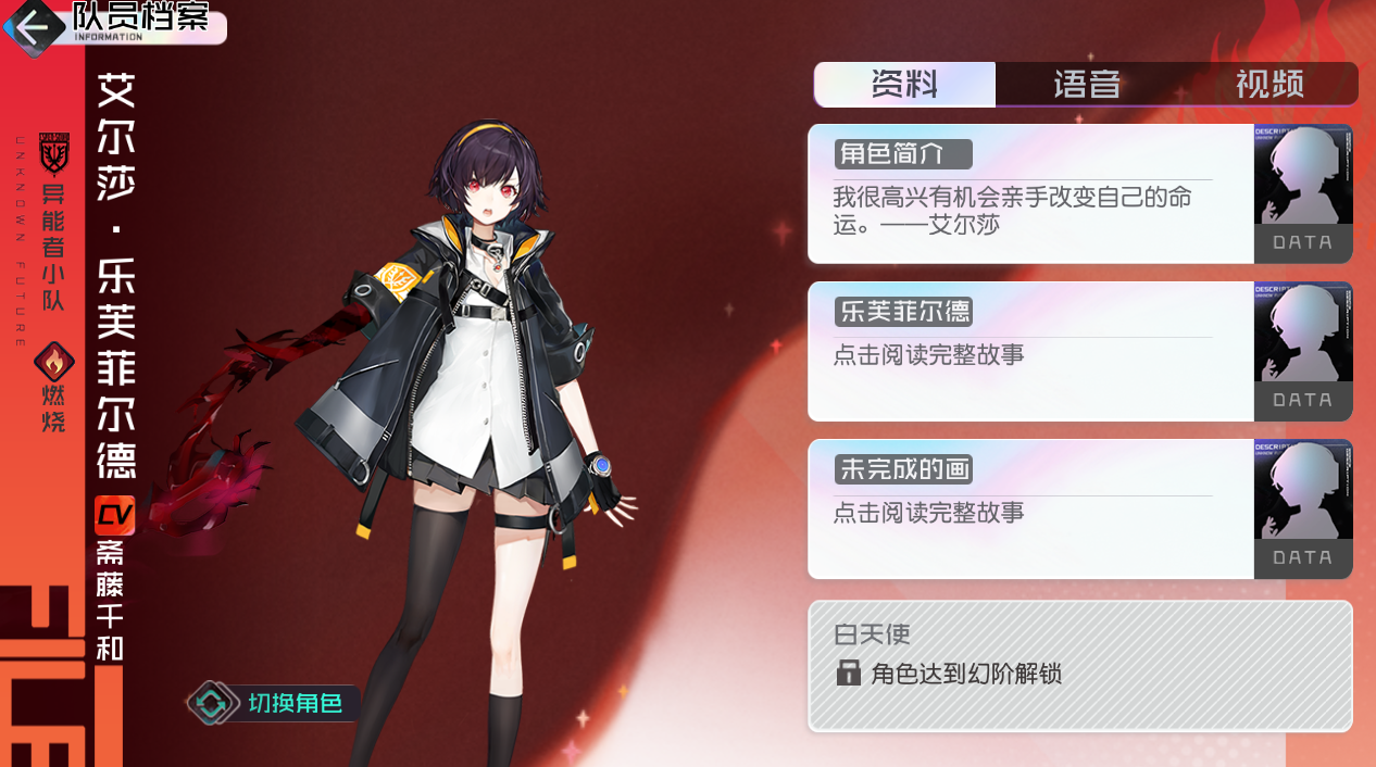 队员档案