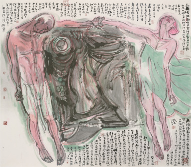 张江舟 陨石200cm×200cm 2016年
