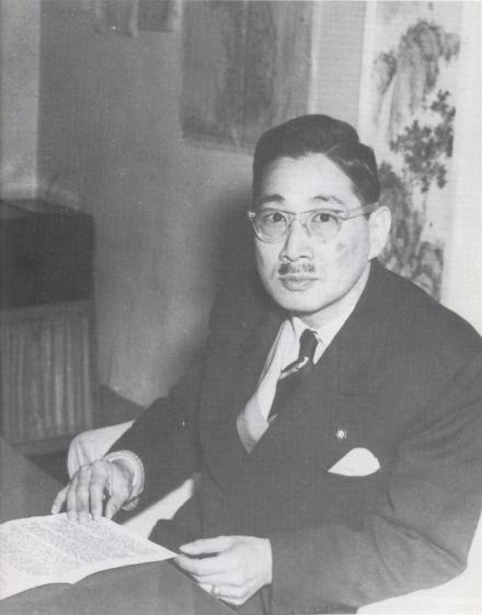 张泽相总理（摄于1952年5月）