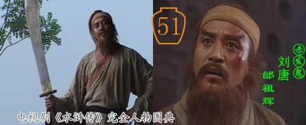 央视版水浒传饰演刘唐 