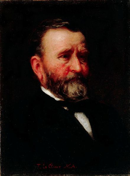 1881年左右的格兰特，Thomas Le Clear绘 