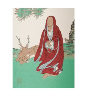 砚云和张世简老红衣罗汉