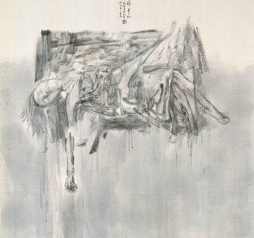 张江舟 殇·戊子记忆之五180cm×192cm 2009年