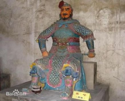 樊哙塑像